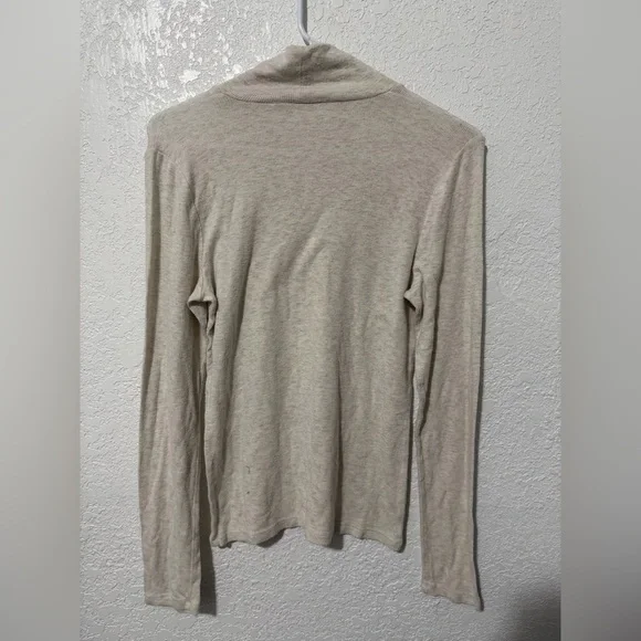 Aritzia Wilfred Turtleneck Long Sleeve Top - Picture 3 of 5